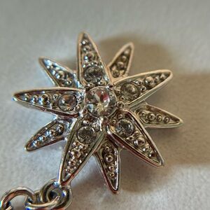 Rare Official City of Vienna Ball Moscow Bracelet - Star Pendant with Crystals